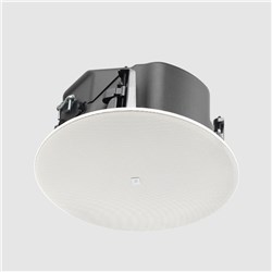 JBL Control 447LP - 6.5 Inch RBI-Equipped Two-Way Coaxial Ceiling Loudspeaker with Low-Profile Enclosure White - Priced as Each Sold as Pair